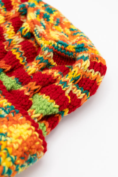 Hand Knitted Roots Hat