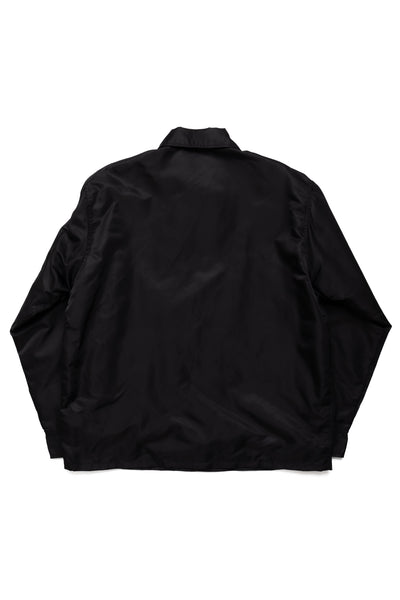 WHITESVILLE Nylon Coach Jacket  - Black
