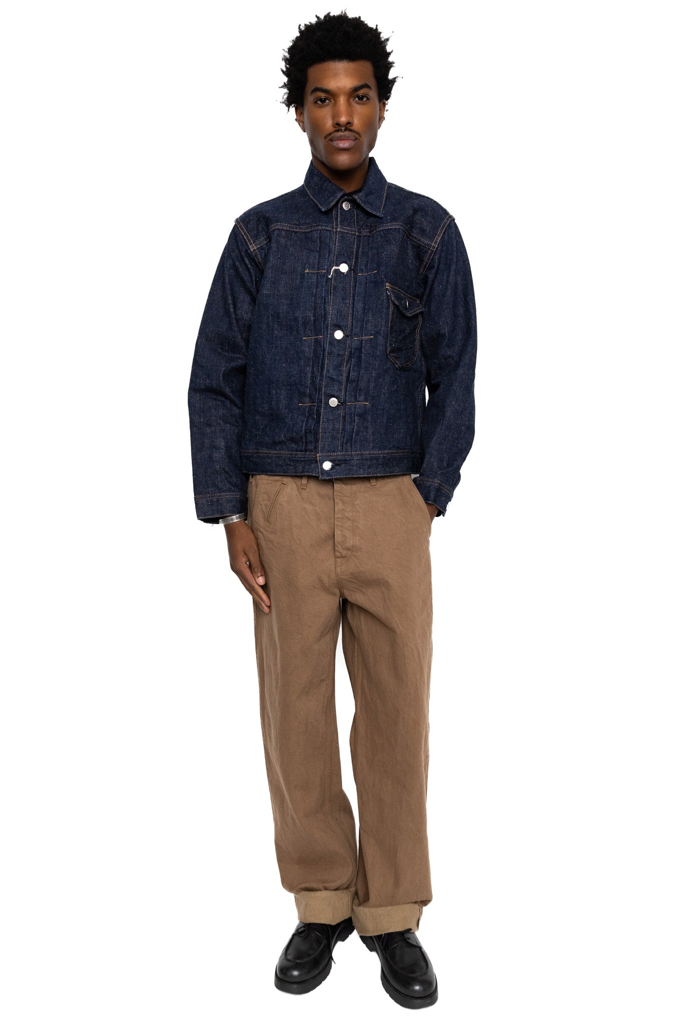 S101AX-SAKURA AI Plus Sakura 18oz Jean Jacket