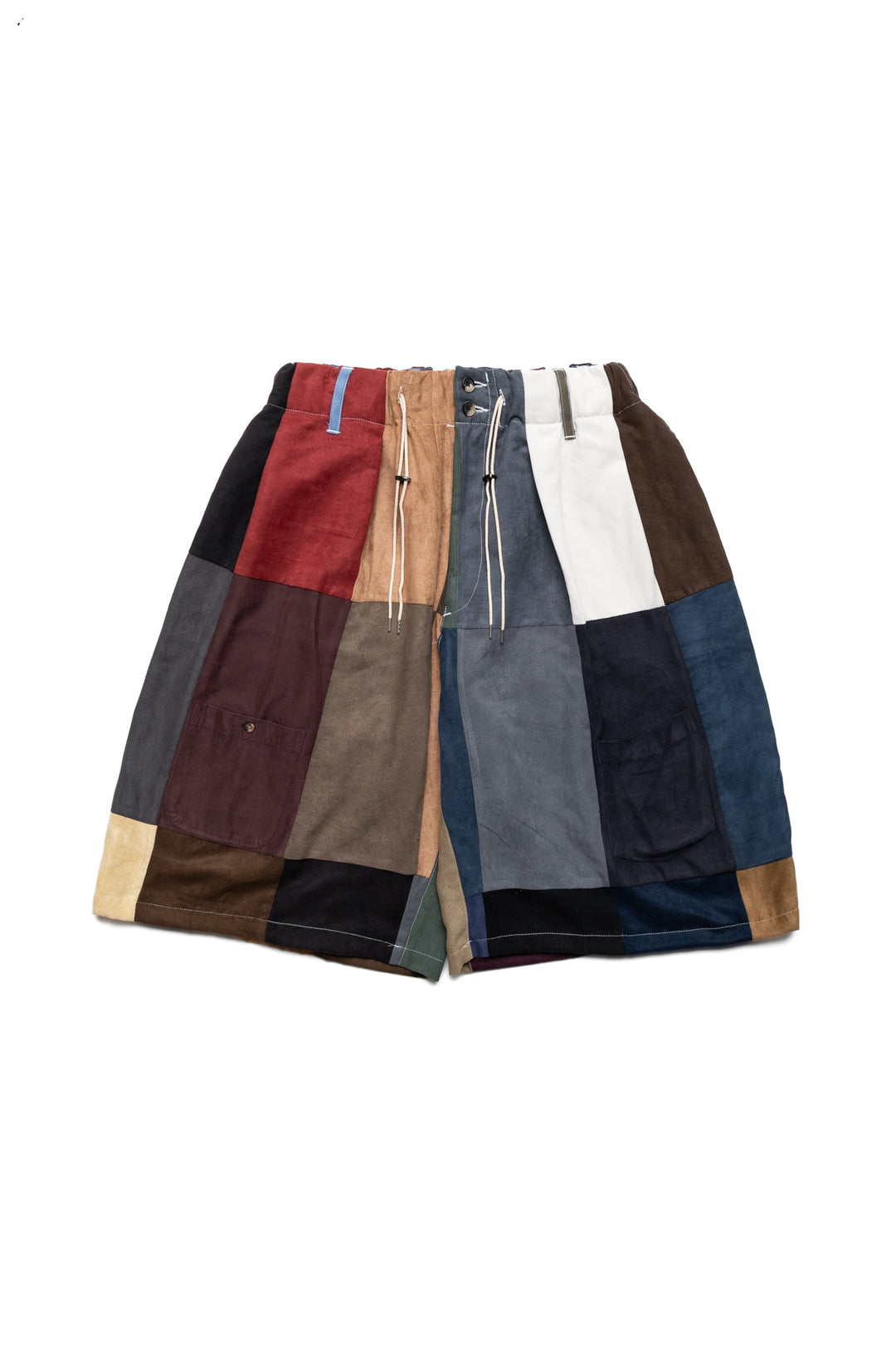 NODZOKU✖︎KOOI PATCHWORK SHORTS SILLAGE Sillage – BLUE IN GREEN SOHO