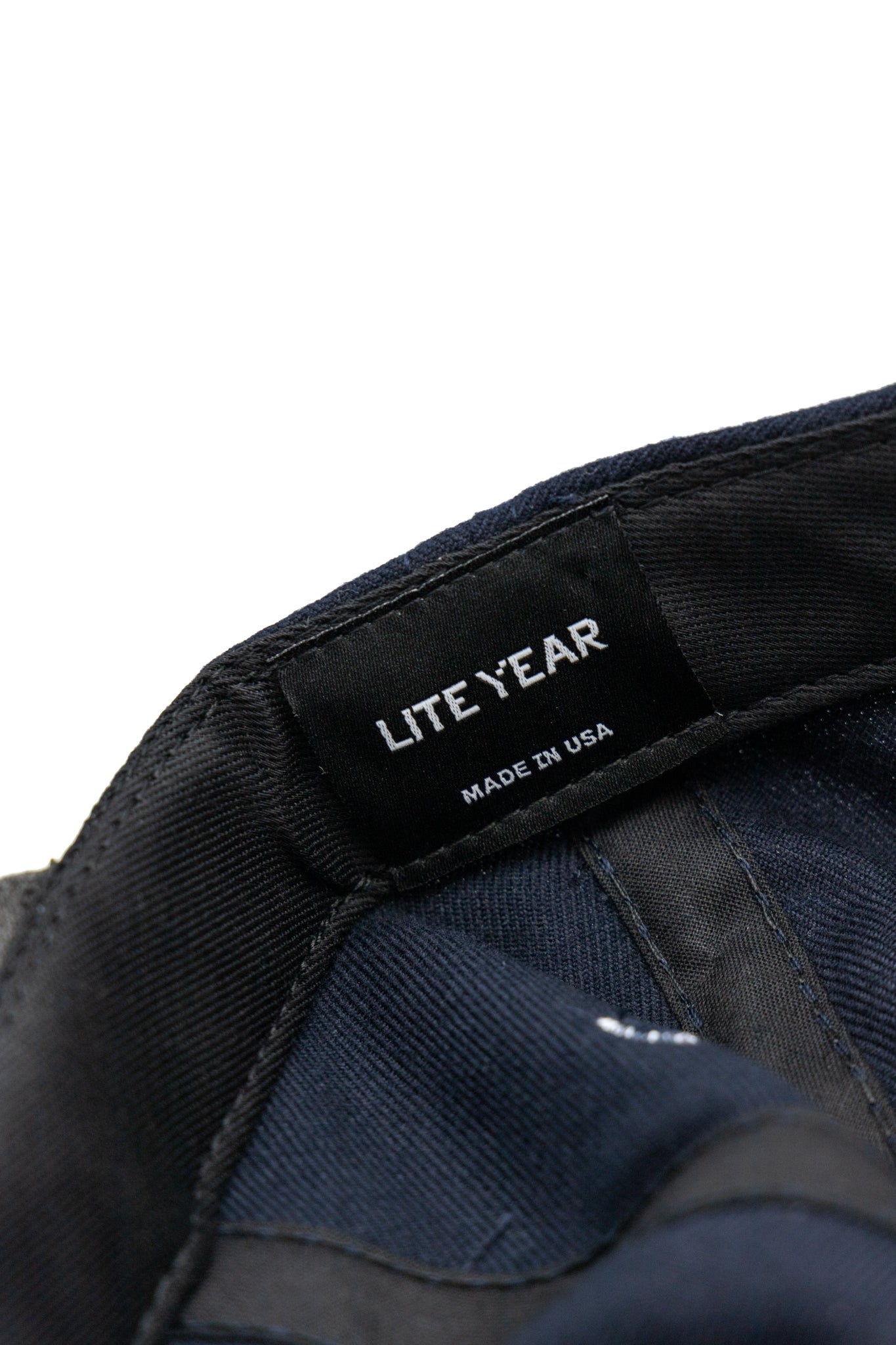 Yarn Dyed 6 Panel Cap - Navy/Charcoal