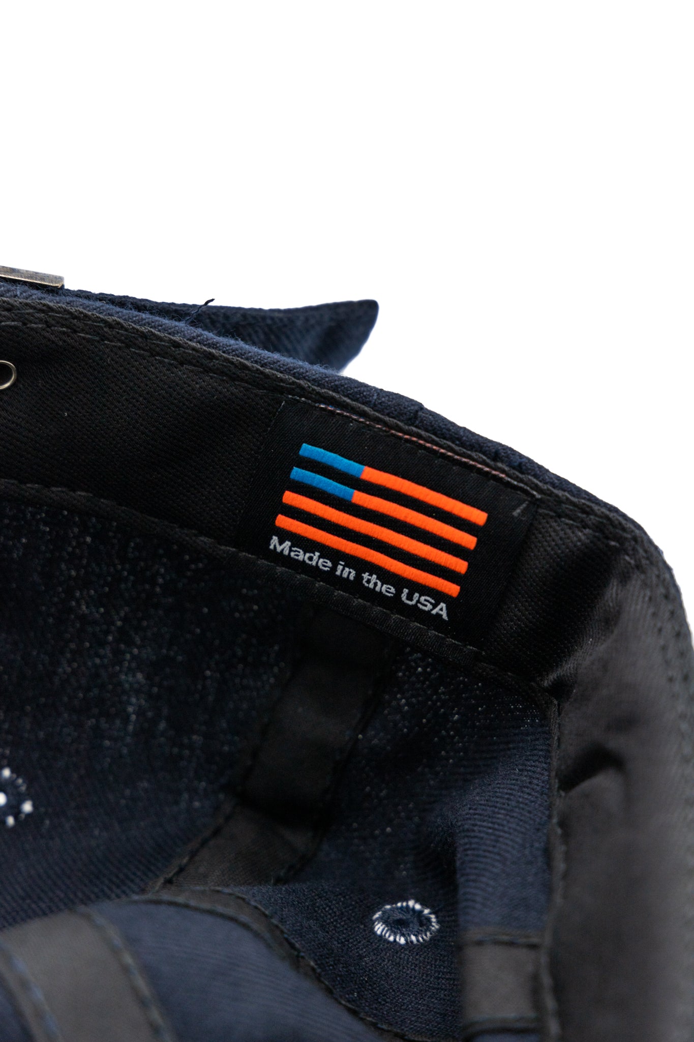 Yarn Dyed 6 Panel Cap - Navy/Charcoal