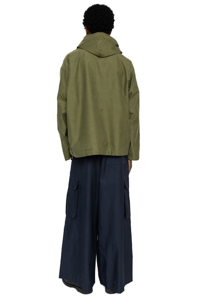 Salvage Smock Cotton Iridescent - Olive