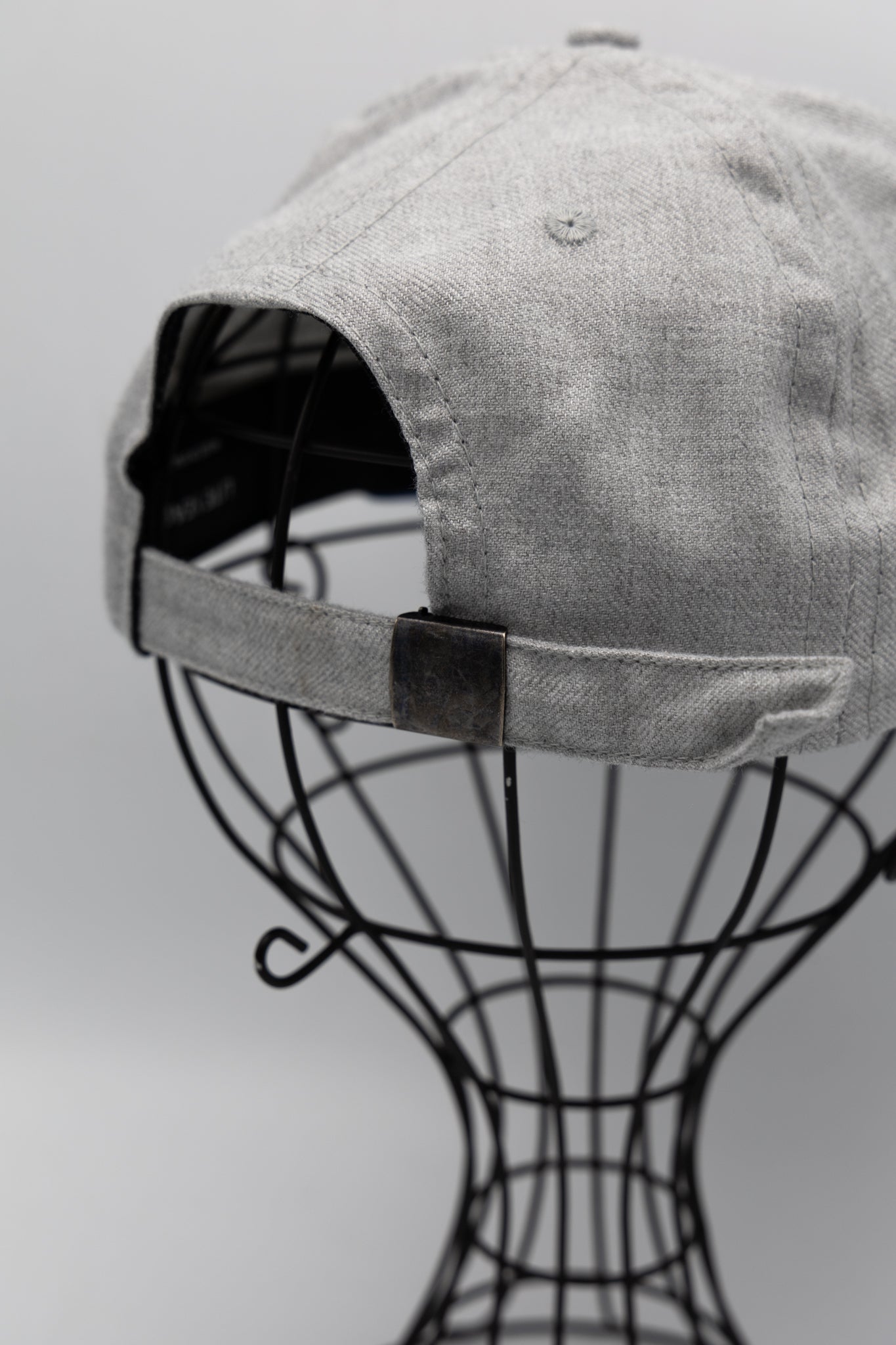 Yarn Dyed 6 Panel Cap - Grey/Royal