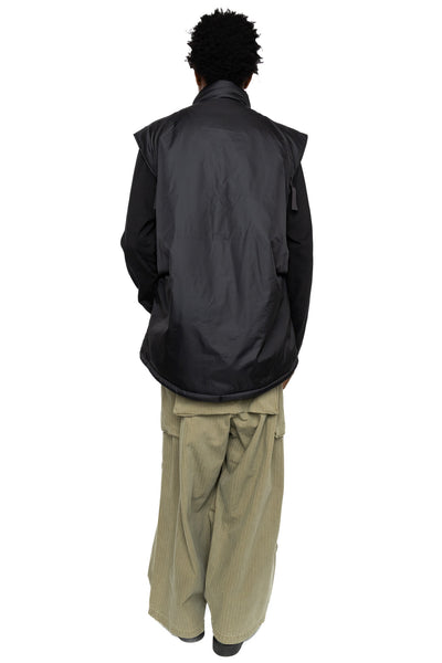 Nylon ZEPHER Fishing Vest - Black x Khaki