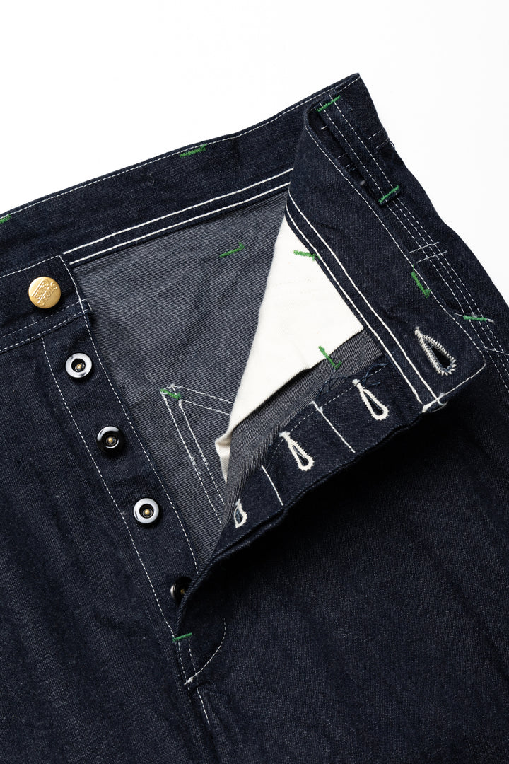Sugar Cane 11oz Blue Denim Work Pants – BLUE IN GREEN SOHO