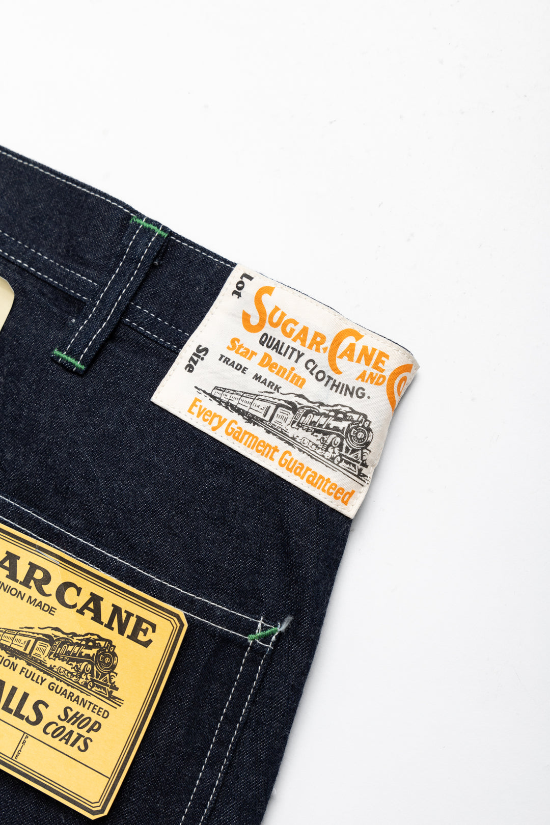 Sugar Cane 11oz Blue Denim Work Pants – BLUE IN GREEN SOHO