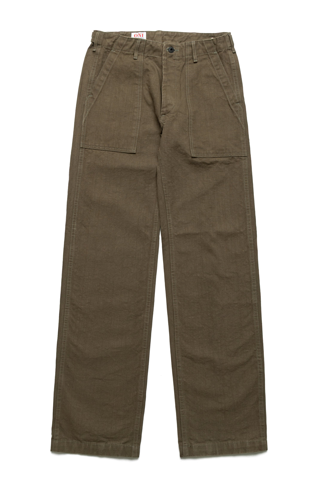 Oni Denim 207-HOX-OLB Baker Pants 13oz Sulfur Dye Heavy Oxford