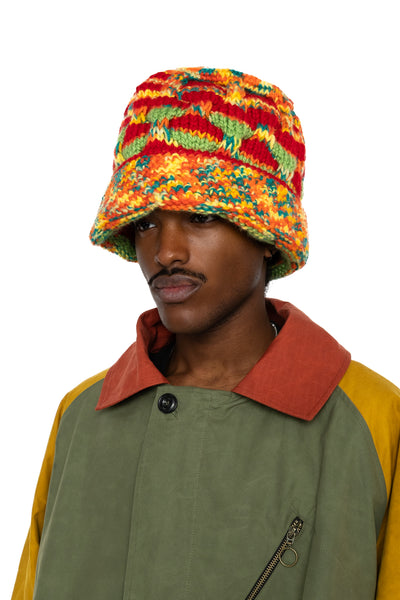 Hand Knitted Roots Hat