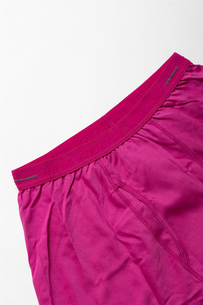 Comfort Stretch Jersey Trunks (Heat) - Pink