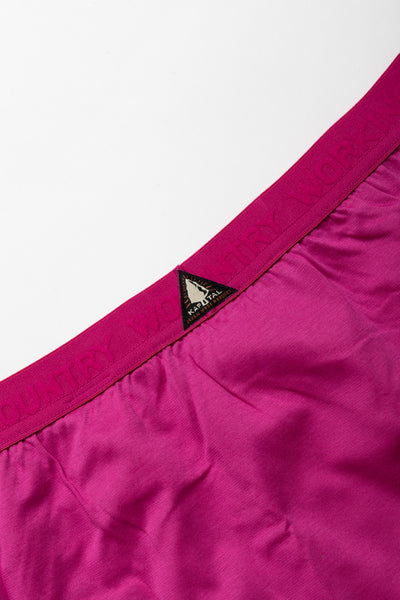 Comfort Stretch Jersey Trunks (Heat) - Pink