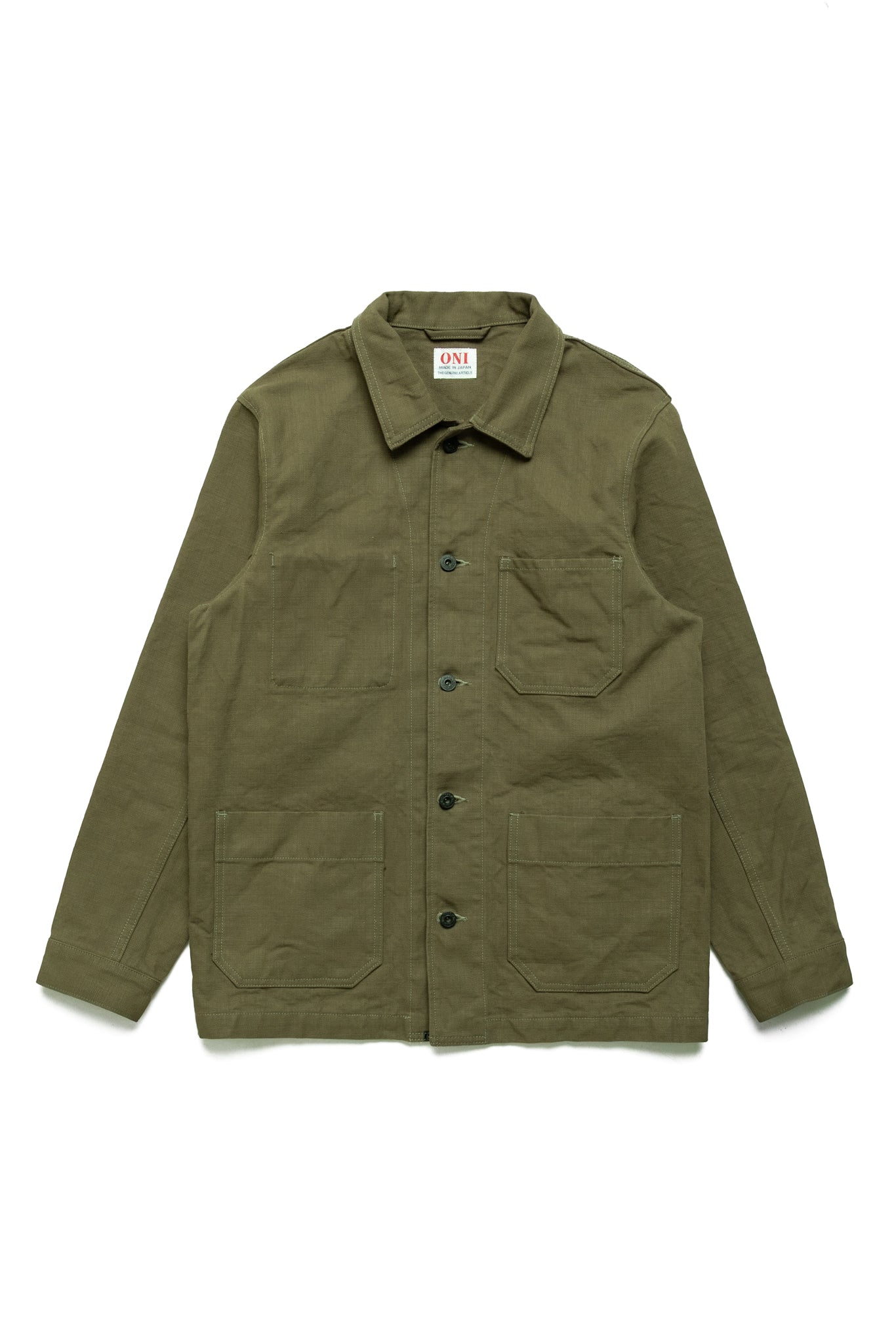03100-HOX-OLG Sulfur Dyed Heavy OX Coverall - Olive Green