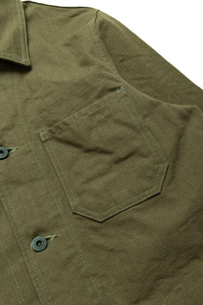 03100-HOX-OLG Sulfur Dyed Heavy OX Coverall - Olive Green