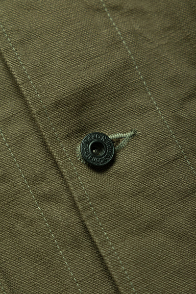 03100-HOX-OLG Sulfur Dyed Heavy OX Coverall - Olive Green