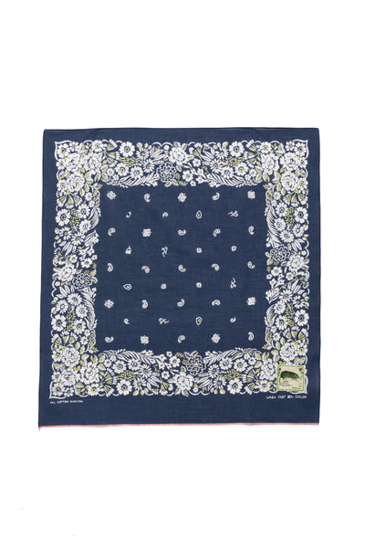 Fastcolor Selvedge Bandana (CHURCHILL GARDEN) 20x20