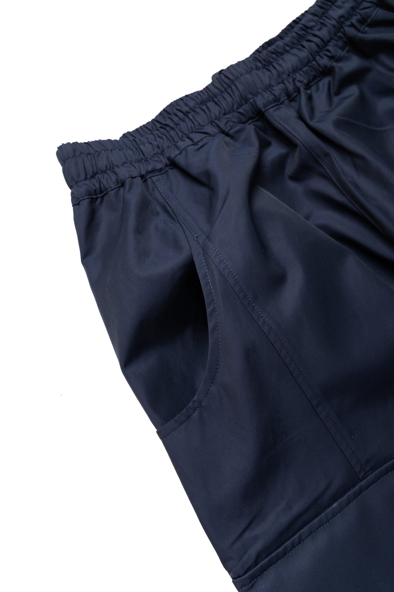 Wide Leg Cargo Pant - Navy