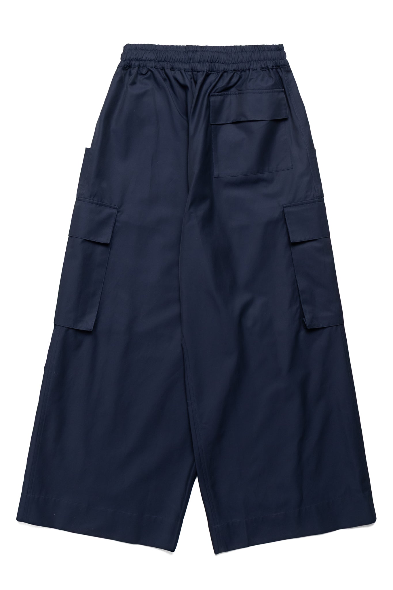 Wide Leg Cargo Pant - Navy