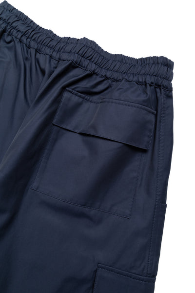 Wide Leg Cargo Pant - Navy