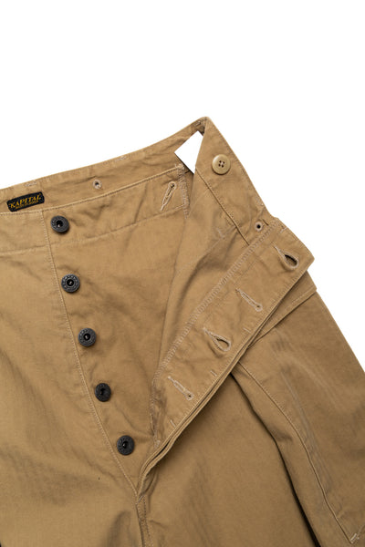 Herringbone JUMBO MONKEY Pants - Camel