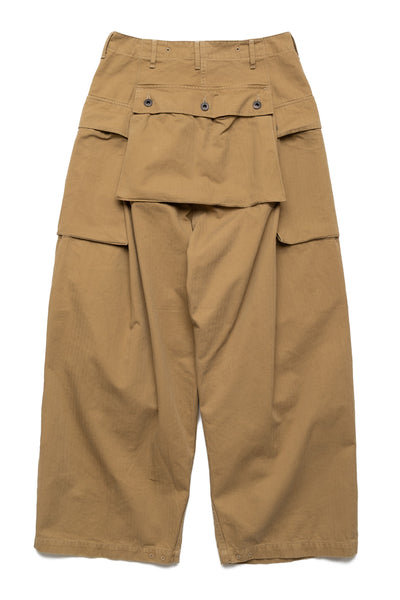 Herringbone JUMBO MONKEY Pants - Camel