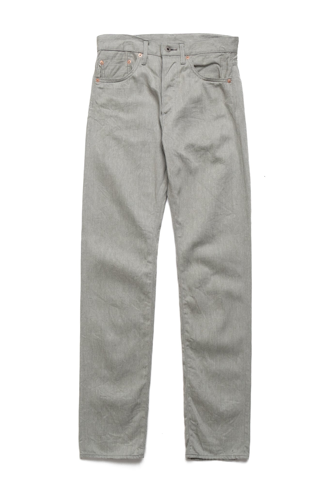 246-Moku 11oz Heather Grey Denim Neat Straight