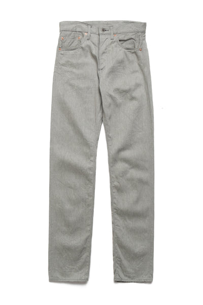 246-Moku 11oz Heather Grey Denim Neat Straight