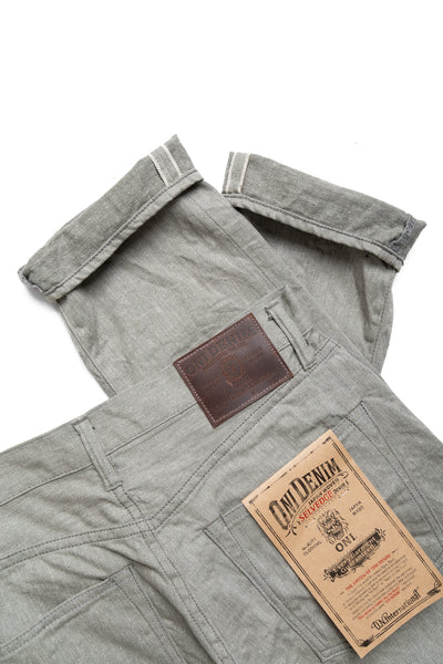 246-Moku 11oz Heather Grey Denim Neat Straight