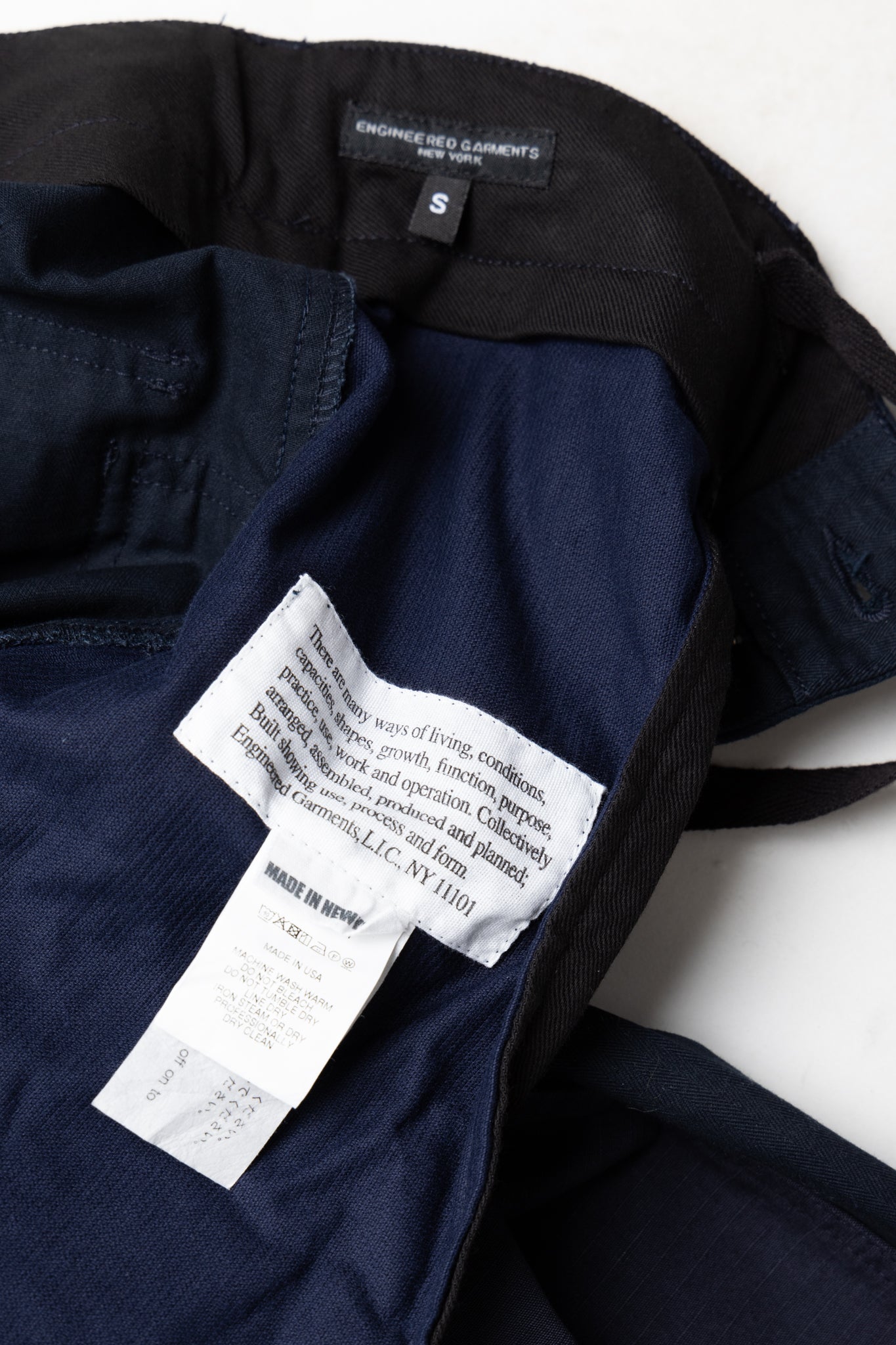 Field Pant Cotton Herringbone Twill - Dk. Navy