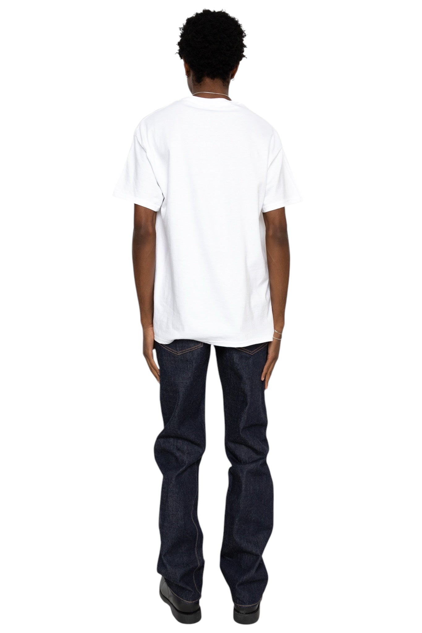 Book Vendor T-Shirt - White x Red