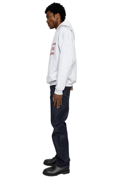 Book Vendor Hoodie - Ash x Red