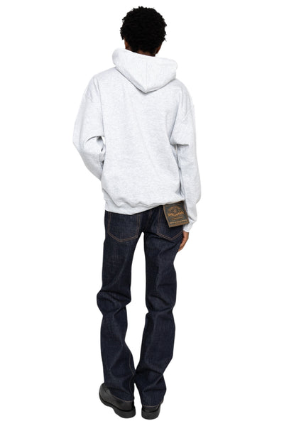 Book Vendor Hoodie - Ash x Red