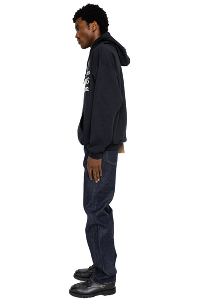 Book Vendor Hoodie - Black x Ivory