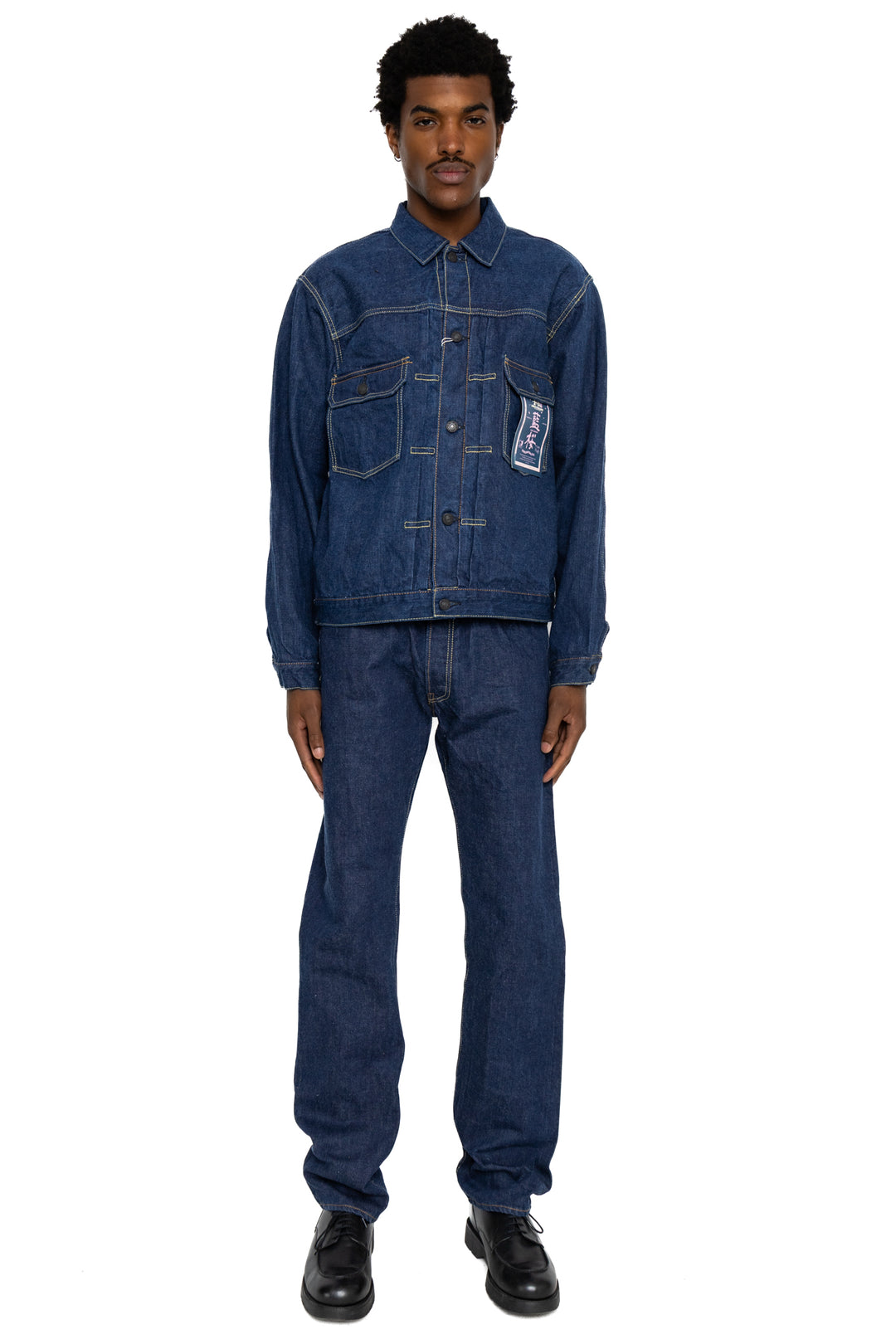 じゅんさくらオーダーページ Studio D'Artisan 45th Indigo Sakura Jeans – BLUE IN GREEN SOHO