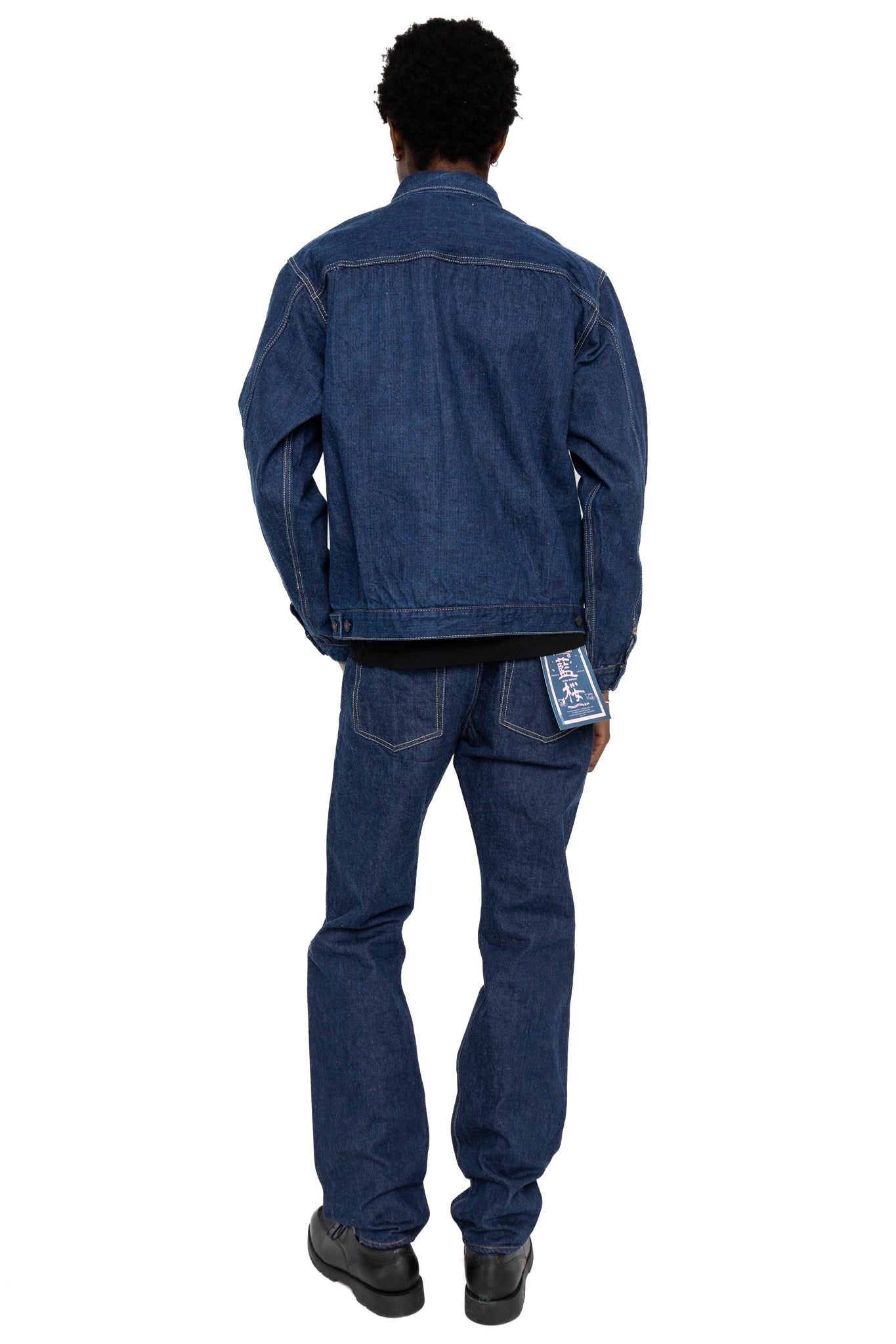 45th Indigo Sakura Denim Jacket