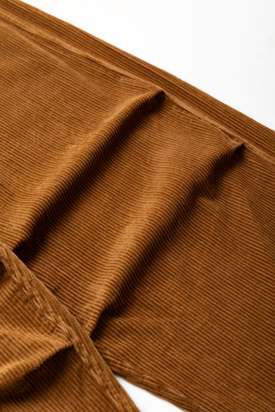 Over Pant Cotton 8W Corduroy - Chestnut