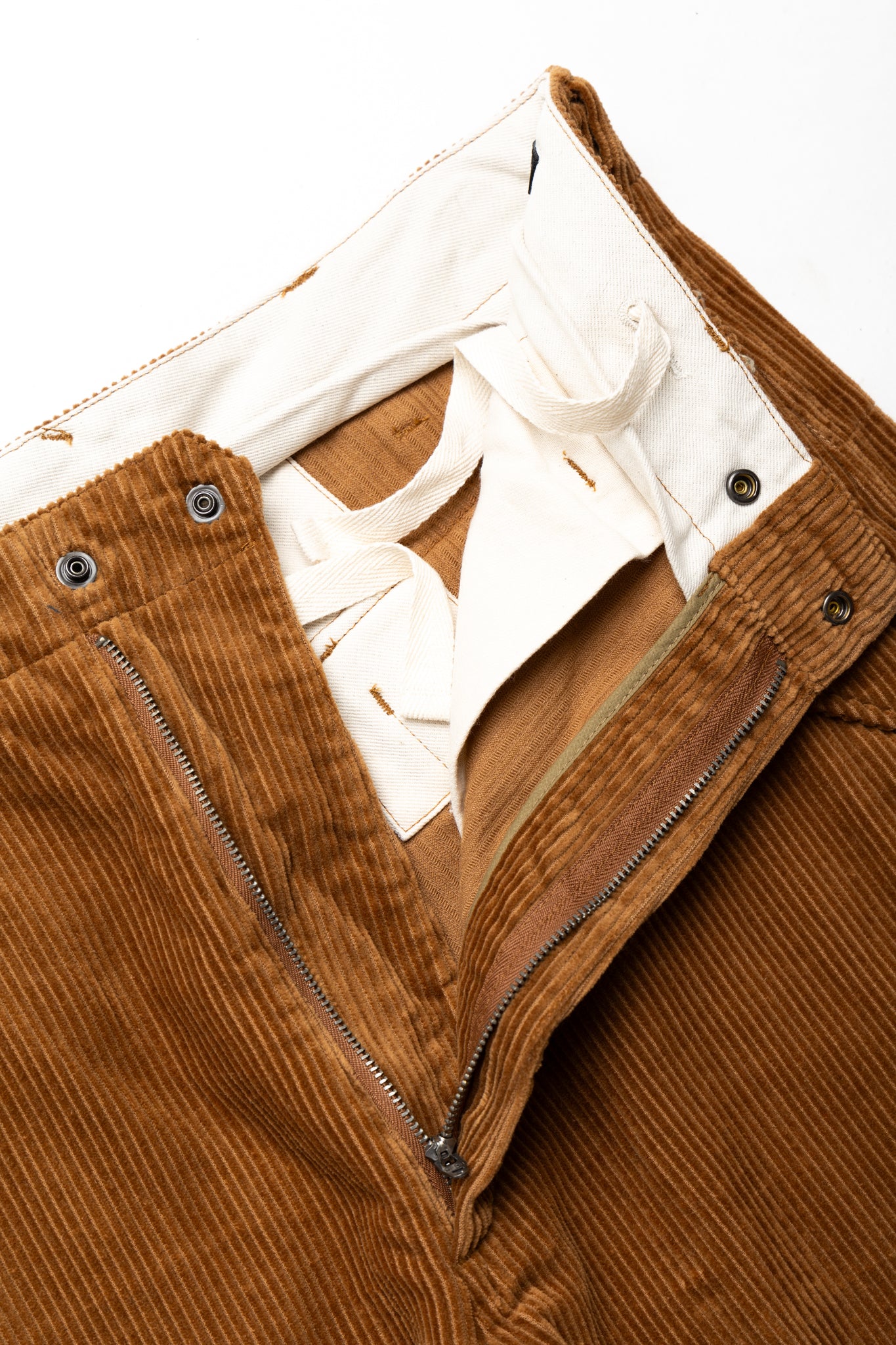 Over Pant Cotton 8W Corduroy - Chestnut