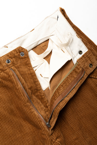 Over Pant Cotton 8W Corduroy - Chestnut