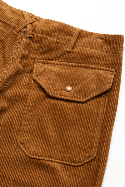 Over Pant Cotton 8W Corduroy - Chestnut