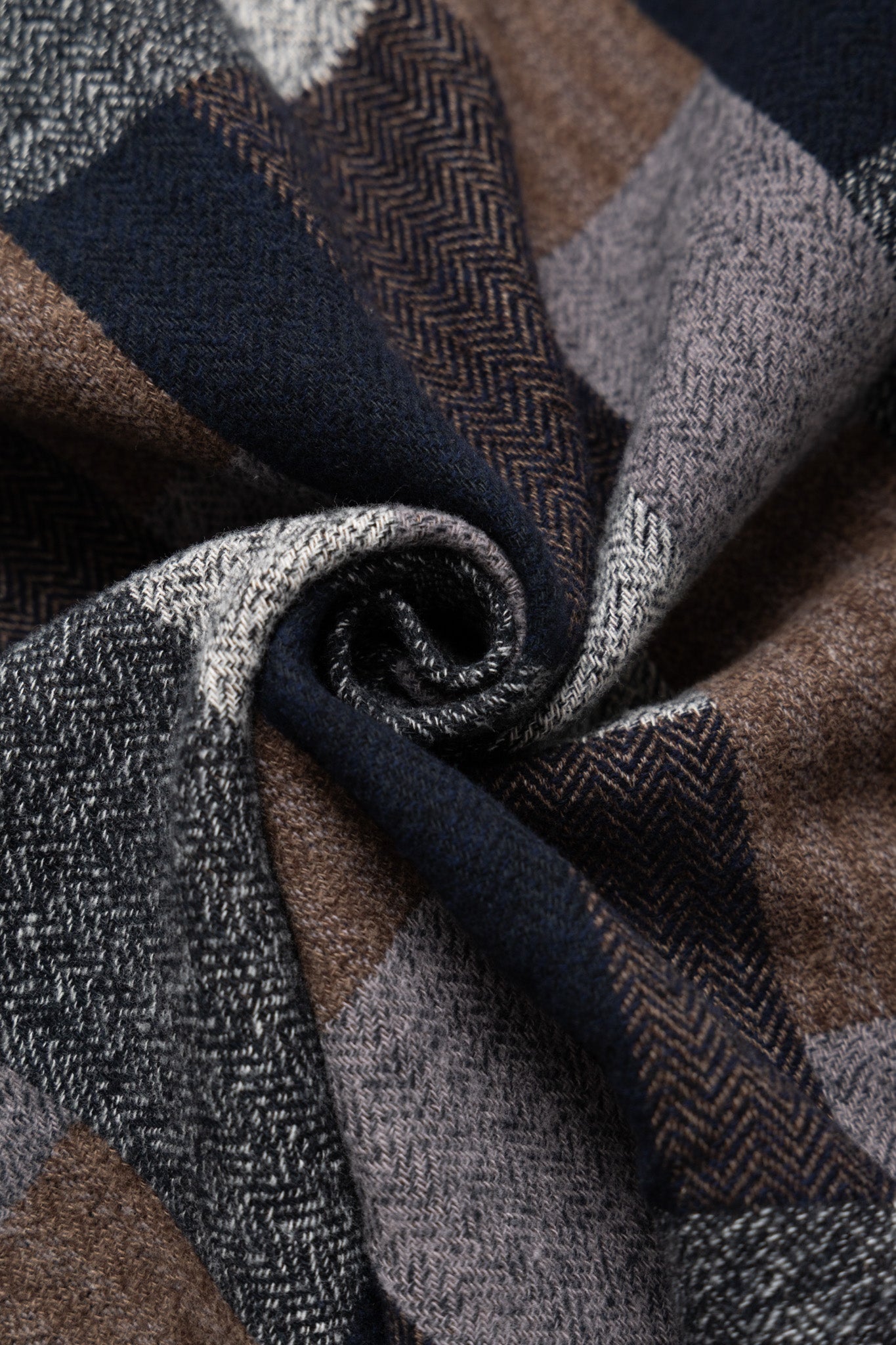 Random Patchwork Work Shirt - Black