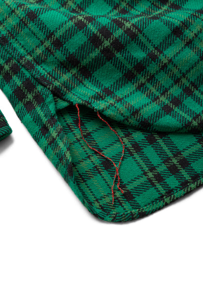Twill Check L/S Work Shirt - Green