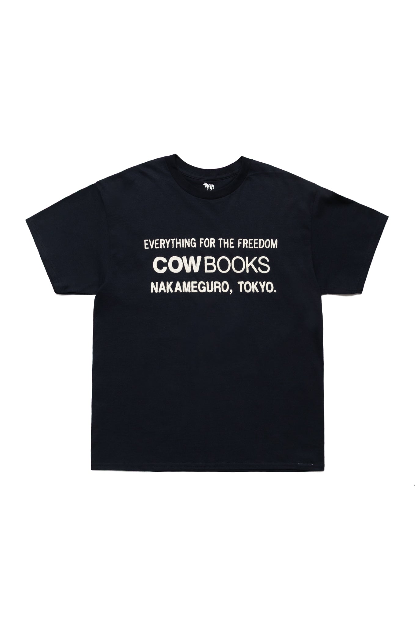 Book Vendor T-Shirt - Black x Ivory