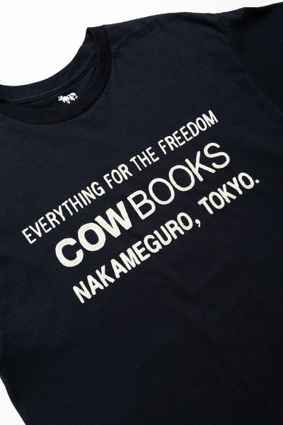Book Vendor T-Shirt - Black x Ivory