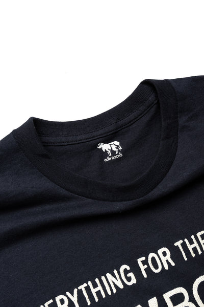 Book Vendor T-Shirt - Black x Ivory