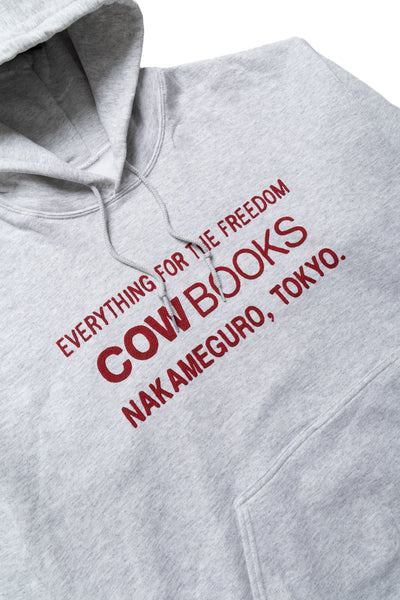 Book Vendor Hoodie - Ash x Red