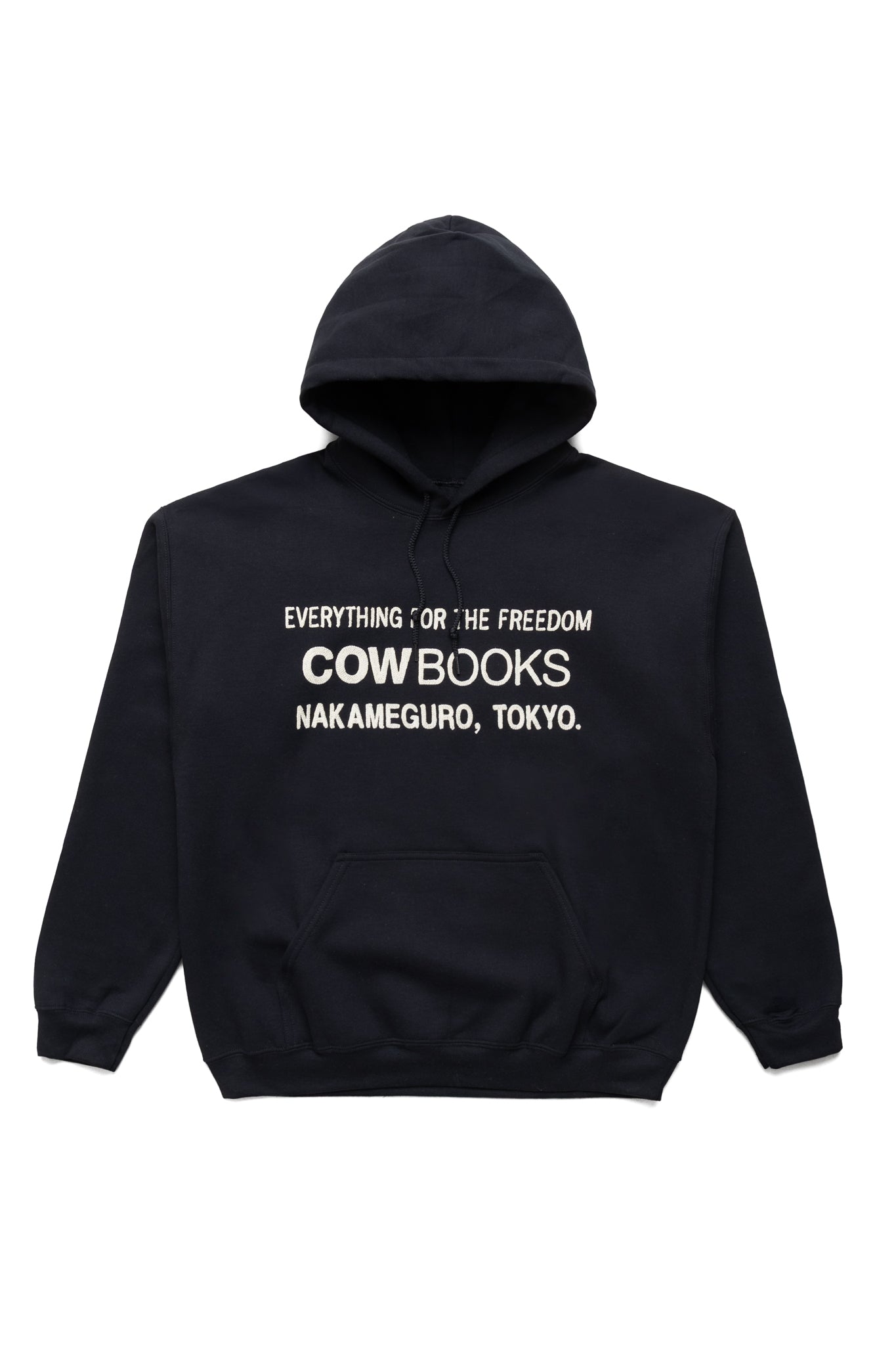 Book Vendor Hoodie - Black x Ivory