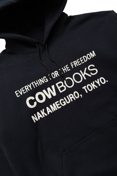 Book Vendor Hoodie - Black x Ivory