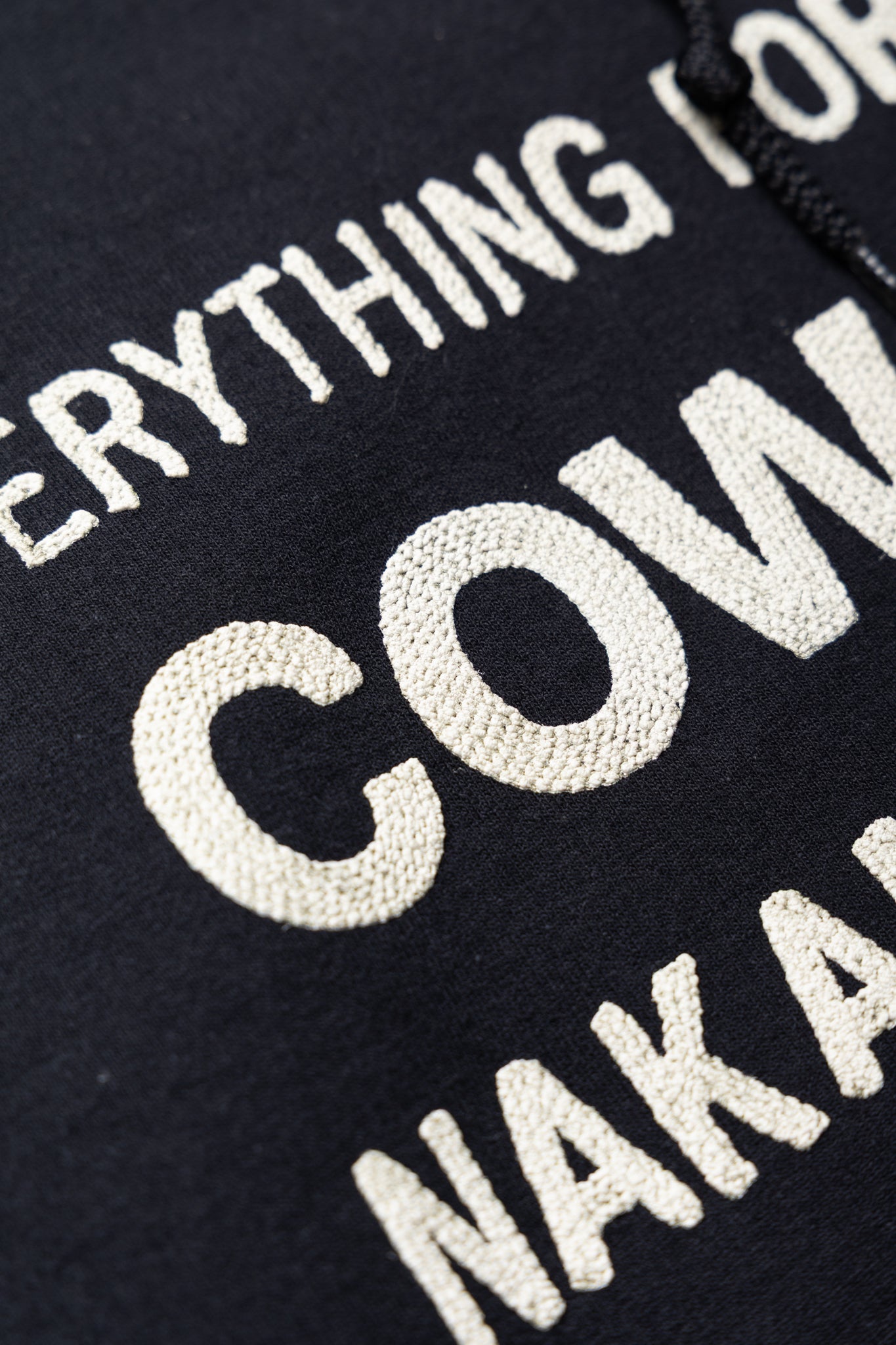 Book Vendor Hoodie - Black x Ivory