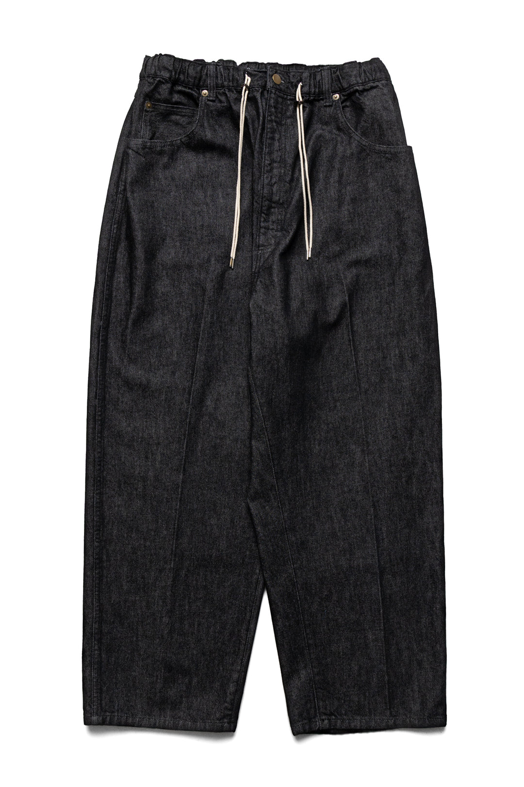 パンツ Sillage / pantalon cinq poches denim Sillage Pantalon Cinq Poches Denim One Wash - Black – BLUE IN
