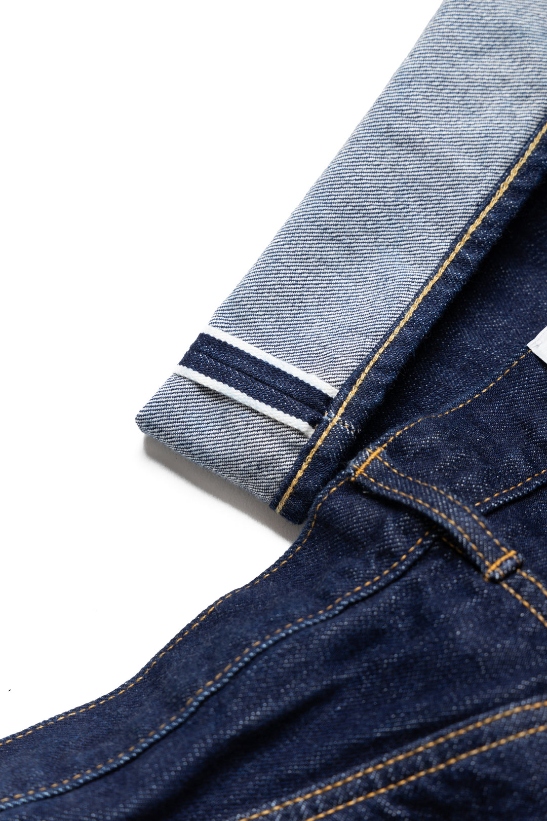 CIOTA Straight 5 Pocket Pants - Rope Dyed Natural Indigo