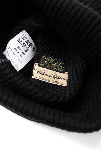 Black A-4 Knit Cap